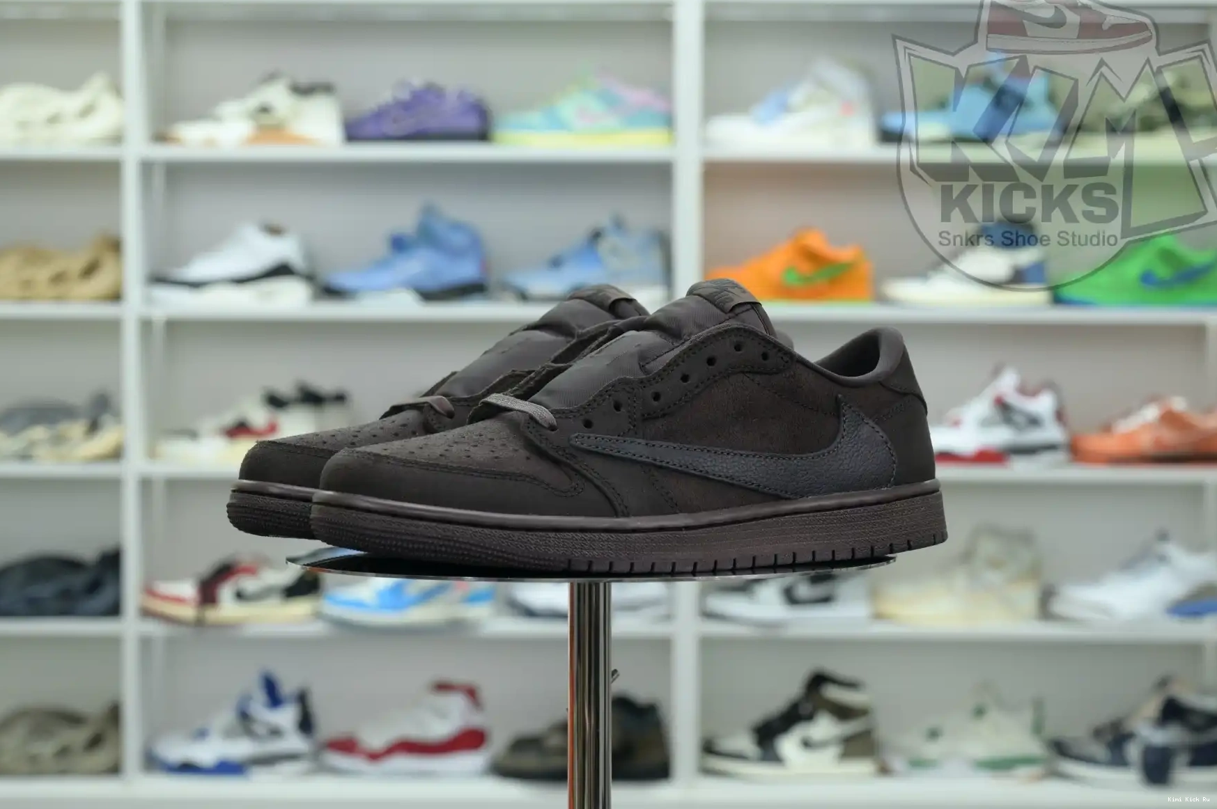 1 Travis Scott Low OG“Velvet Kimikick Jordan Air Brown” x Jordan 0406